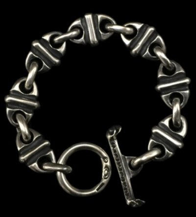 Photo1: All Boat Chain Links Bracelet