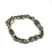 Photo2: Half Noodle & Macaroni & Half Small Oval Links Bracelet (2)