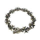 Quarter Maltese Cross Links Bracelet