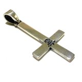 G&Crown Plain Petro Cross Pendant [1/16]