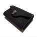 Photo5: Elephant Leather Coin Card Case (Skull Button,Elephant Liner)