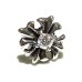 Photo1: 1/48 Short Grooved Cross With Diamond Pierce (Large Stone) (1)