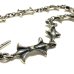 Photo5: 1/16 Gothic Grooved Flare Links Bracelet