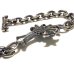 Photo3: Grooved Cross & 7Chain Bracelet