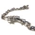 Photo4: Diamond With Grooved Cross & 6Chain Bracelet