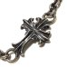 Photo6: Grooved Cross & 7Chain Bracelet