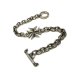 Photo6: Maltese Cross With ７Chain Bracelet