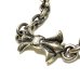 Photo4: Diamond With Gothic Grooved Flare & 7Chain Bracelet
