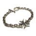 Photo2: Maltese Cross With ７Chain Bracelet (2)