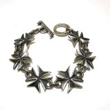 Half Maltese Cross Links Bracelet