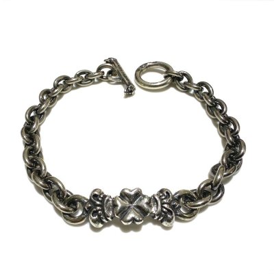 Photo1: 1/16 4Heart Crown & 7 Chain Bracelet