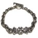 Photo5: 1/16 4Heart Crown & 7 Chain Bracelet