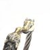 Photo8: Horse With Teeth 7mm Cable Wire Bangle