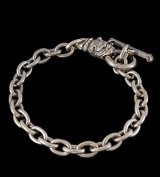 Quarter Old Bulldog Half Chain Bracelet