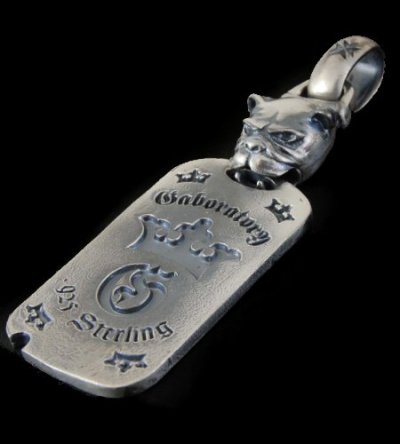 Photo2: Bulldog With H.W.O Dog Tag