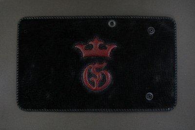 Photo4: Stingray G&Crown Inlay Hippo Long Wallet