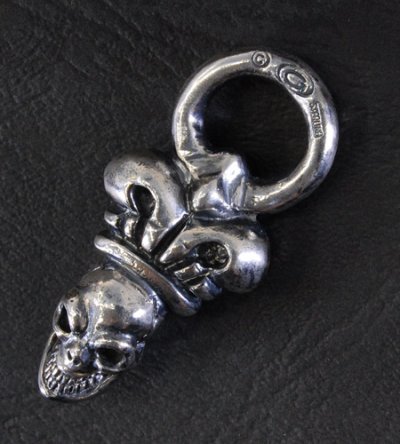 Photo4: Skull & Crown Pendant