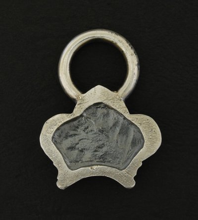 Photo2: Early Large Crown Belt Tip Pendant