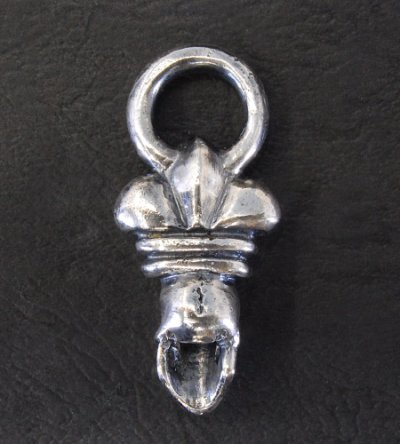 Photo2: Skull & Crown Pendant