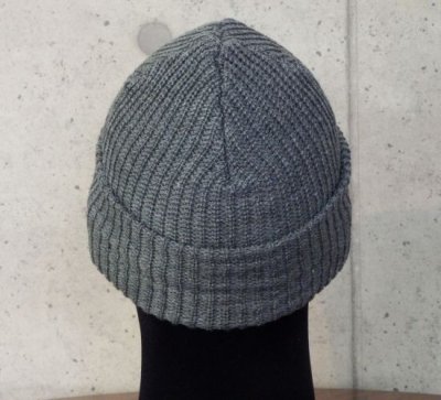 Photo3: Atelier mark watch cap (Gray)