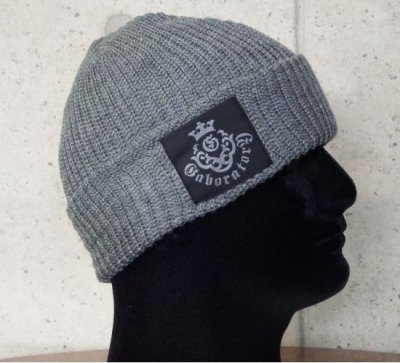 Photo2: Atelier mark watch cap (Gray)