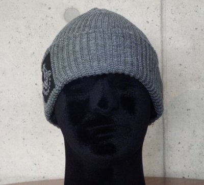 Photo5: Atelier mark watch cap (Gray)