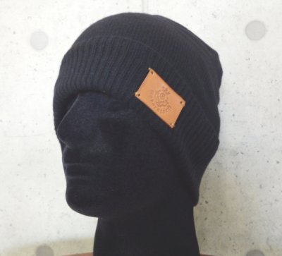 Photo1: Gaborartory Cashmere Watch Cap (Brown label)