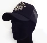 Triple Skull Mesh Cap (Snap-back)