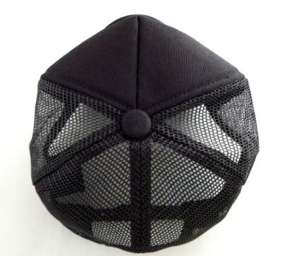 Photo4: Triple Skull Mesh Cap (Snap-back)