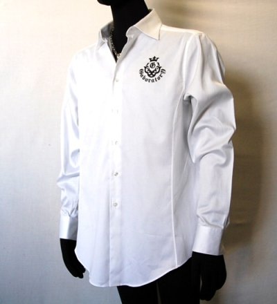 Photo3: Gaboratory Dress shirts(White)