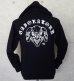 Photo3: Triple skull hooded jacket (3)