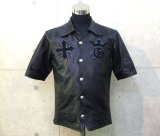 Gaboratory Tribal Leather Shirt (Short sleeve)