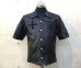 Photo1: Gaboratory Tribal Leather Shirt (Short sleeve) (1)