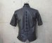 Photo4: Gaboratory Tribal Leather Shirt (Short sleeve)