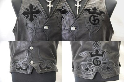 Photo4: Gaboratory Tribal Leather Vest