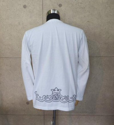 Photo4: Atelier tribal T-Shirt [White]