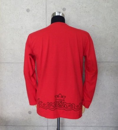 Photo4: Atelier tribal T-Shirt [Red]