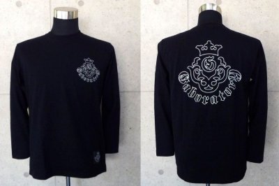 Photo1: Atelier mark T-Shirt [Black]