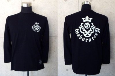 Photo1: Atelier mark T-Shirt [Black]