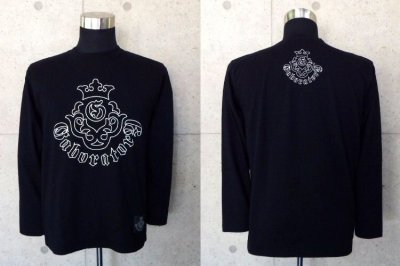 Photo1: Atelier mark T-Shirt [Black]