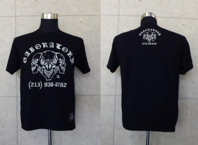 Photo1: Staff T-shirt [Black]