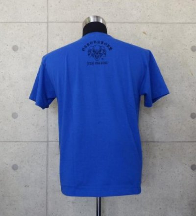 Photo3: Staff T-shirt [Blue]