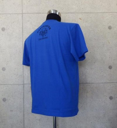 Photo4: Staff T-shirt [Blue]