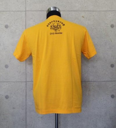 Photo3: Staff T-shirt [Yellow]