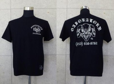 Photo1: Staff T-shirt [Black]