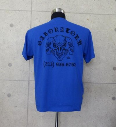 Photo3: Staff T-shirt [Blue]