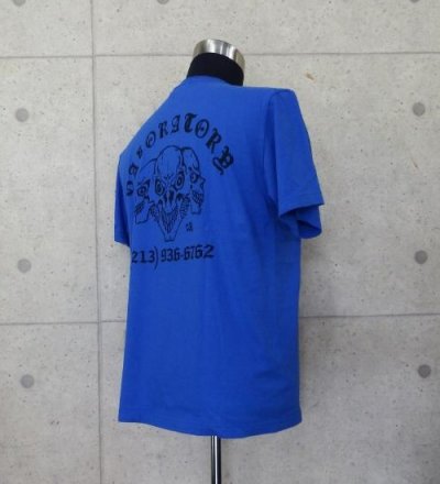 Photo4: Staff T-shirt [Blue]