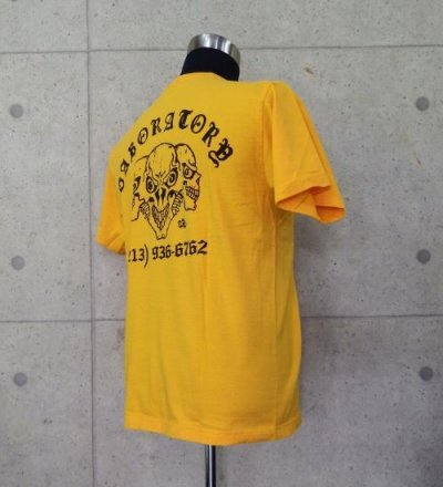 Photo4: Staff T-shirt [Yellow]