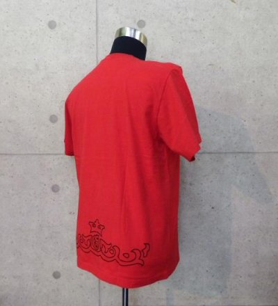 Photo4: Atelier tribal T-shirt [Red]