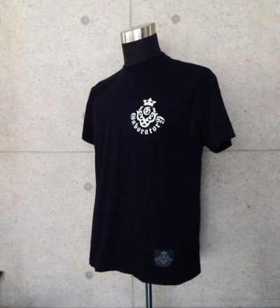 Photo4: Staff T-shirt [Fr, Atelier mark/Black]